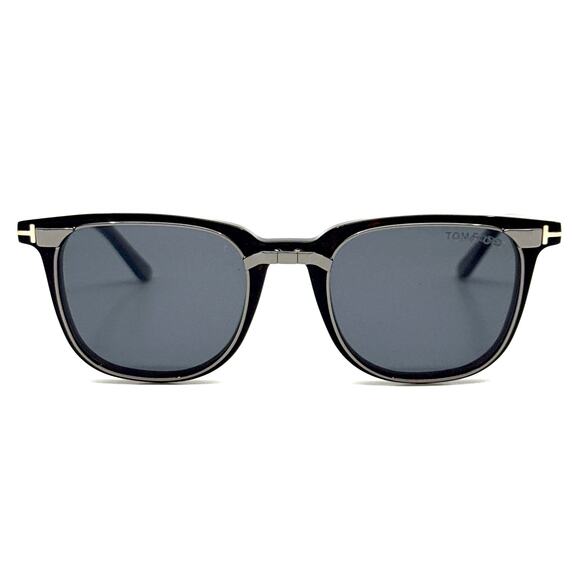 New!!! TOM FORD Clip-On Sunglasses/Eyeglasses TF5916-B 052 Authentic - Picture 2 of 13